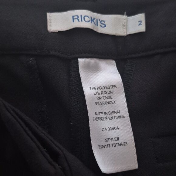 Ricki's Classic Black Trousers - Picture 5 of 16